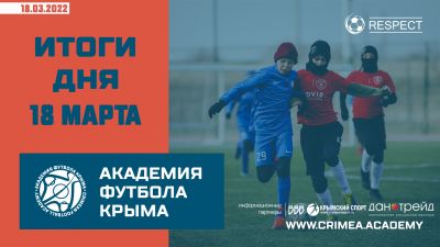 Футбольные итоги Академии 18 марта